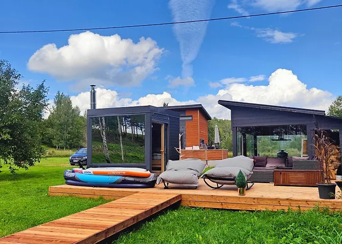 Sauna House Near Otepaeae Biathlon Stadium Prázdninový dům