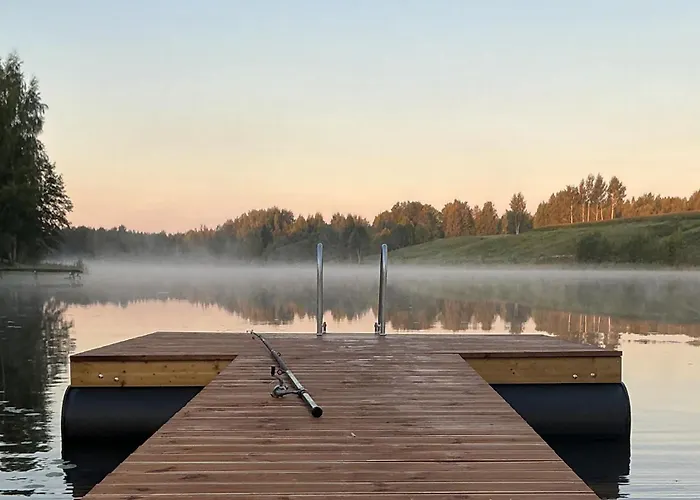 Sauna House Near Otepaeae Biathlon Stadium *